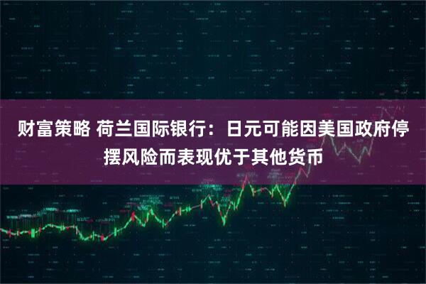 财富策略 荷兰国际银行：日元可能因美国政府停摆风险而表现优于其他货币